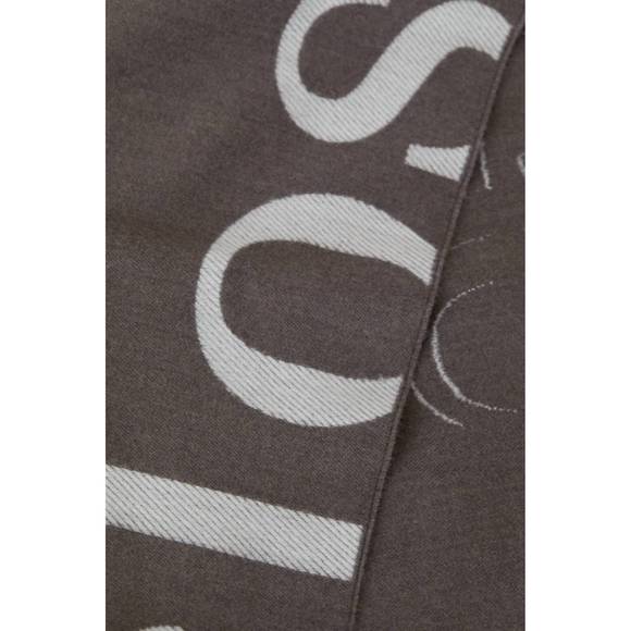 NEW CLOSED pure virgin wool scarf in golden wood - Picture 2 of 2